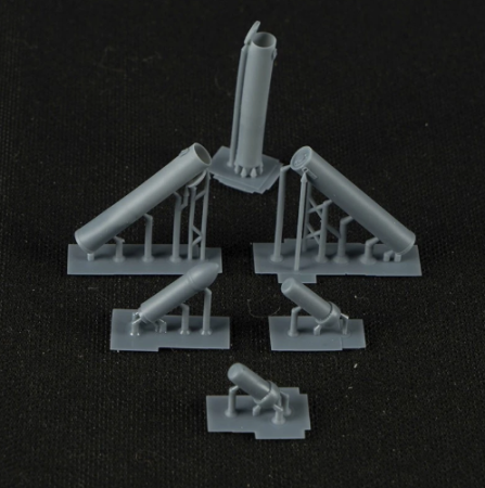1:35 15cm Nebelwerfer Rockets & Containers (10pcs)