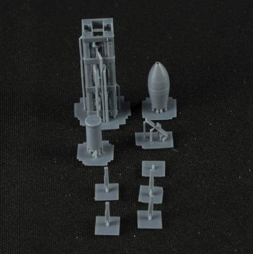 1:35 30m Nebelwerfer Rockets & Wooden Transport Containers (6pcs)