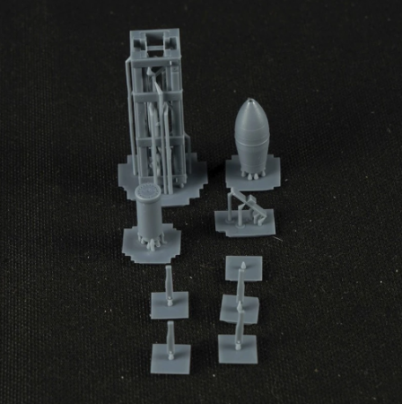 1:35 30m Nebelwerfer Rockets & Wooden Transport Containers (6pcs)