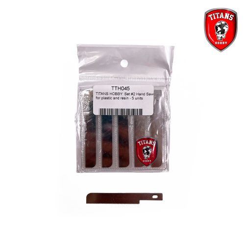 Set 2 Hand Saw for plastic and resin - 5 units