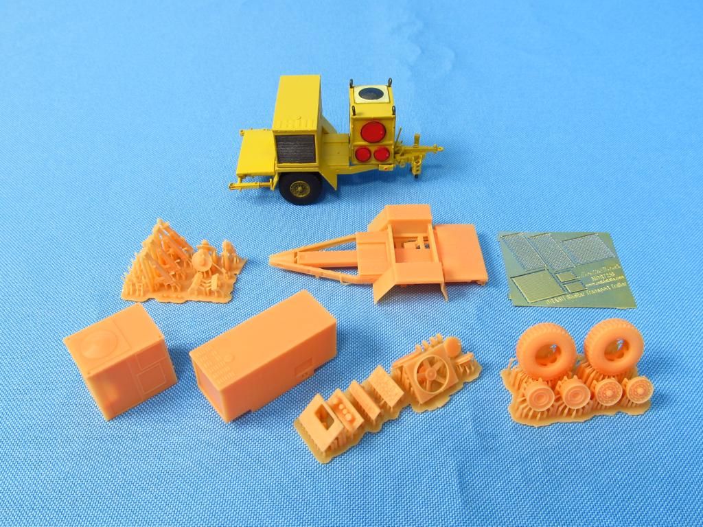 1:72 DRASH Shelter Transport Trailer