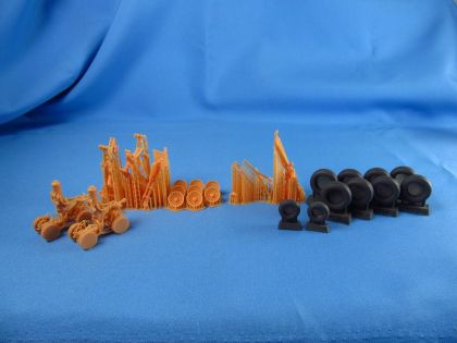 1:48 Rockwell B-1 B Lancer - Landing Gears Set (designed to be used with Revell kits)