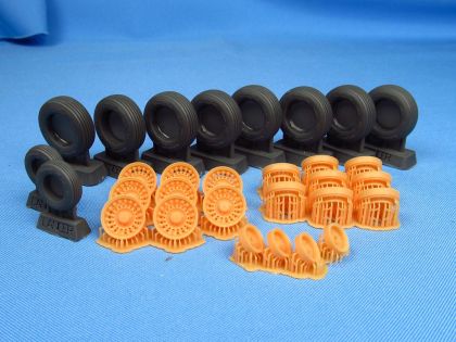 1:48 Rockwell B-1 B Lancer - Wheels Set (designed to be used with Revell kits)