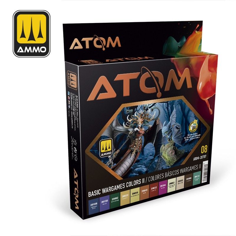 ATOM Basic Wargames Colors I Set