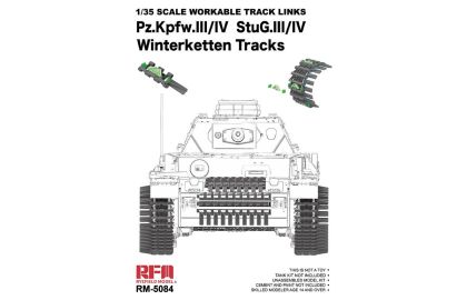 1:35 Workable Track Links - Winterketten Tracks For Pz.Kpfw. III/IV And StuG.III/IV