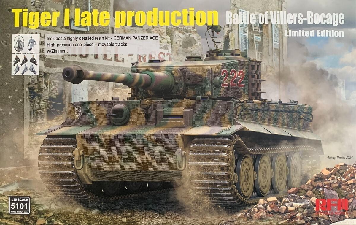 1:35 Tiger I Late Production - Battle of Villers-Bocage 1944 (Limited Edition)