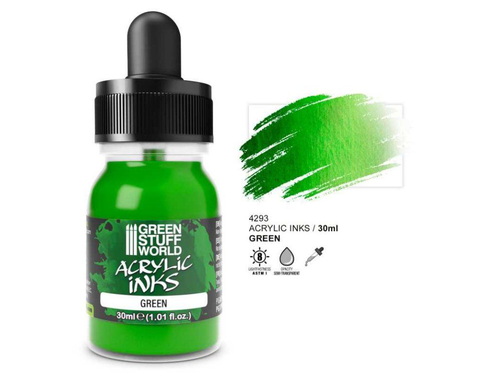 Acrylic Ink Opaque - Green