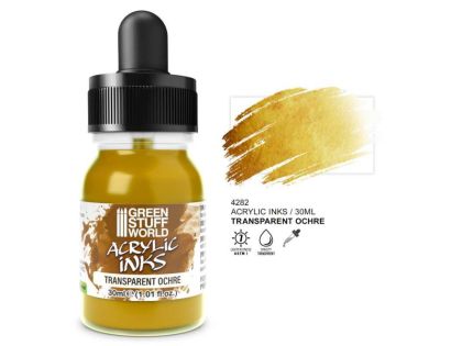 Transparent Acrylic Ink - Ochre