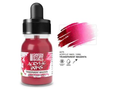 Transparent Acrylic Ink - Magenta