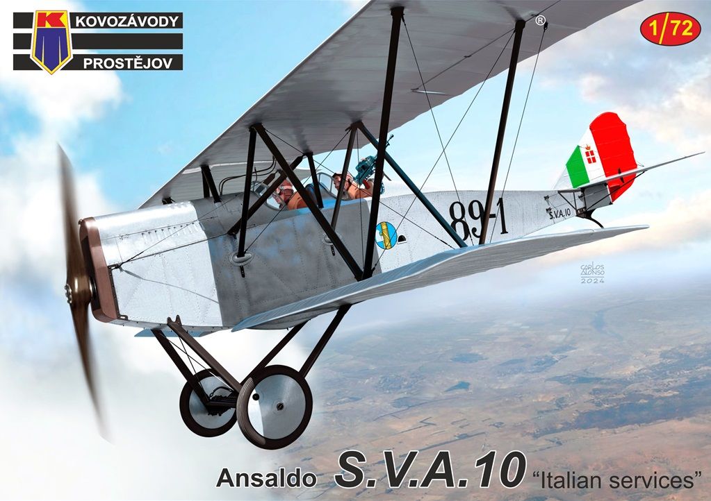 1:72 Ansaldo S.V.A.10 “Italian services”