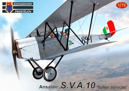1:72 Ansaldo S.V.A.10 “Italian services”