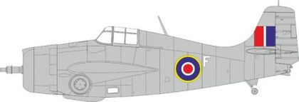 1:48 FM-1 Wildcat British national insignia