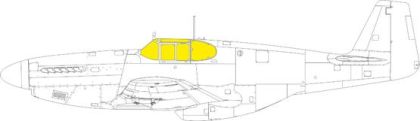 1:48 P-51B/C framed canopy TFace