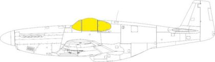 1:48 P-51B/C Malcolm Hood canopy TFace