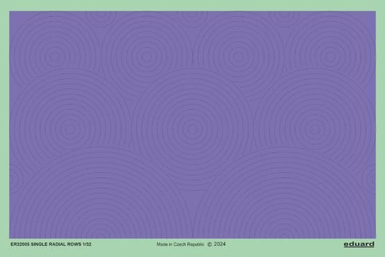 1:32 Single radial rows