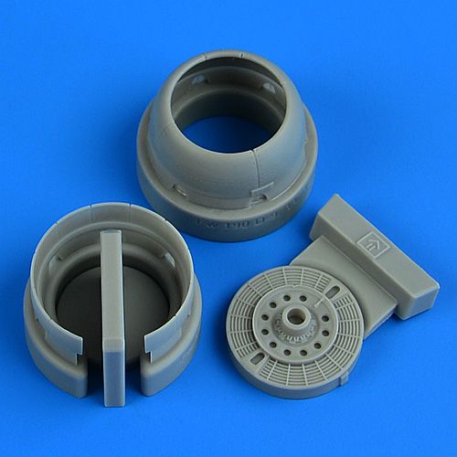 1:72 Fw-190D-9 cowling and cooling flaps (closed)