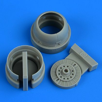 1:72 Fw-190D-9 cowling and cooling flaps (closed)