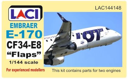 1:144 Embraer E170 CF34E-8 engines and flaps (Karaya)