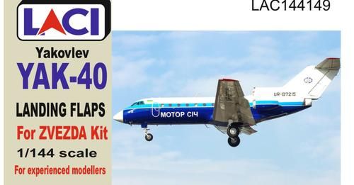 1:144 Yakovlev Yak40 Landing Flaps (Zvezda)