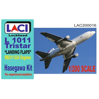1:200 Lockheed L1011 Landing Flaps RB211-524 engines (Hasegawa)