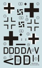 1:72 He 219 V133 DV+DI catapult test machine