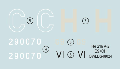 1:48 He 219 A-2 G9+CH