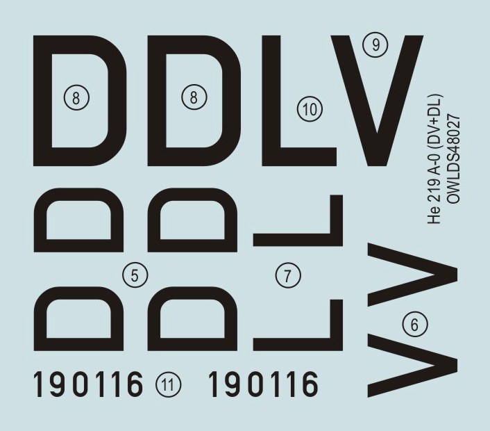 1:48 He 219 A-0 DV+DL G9+DC Fries/ Staffa
