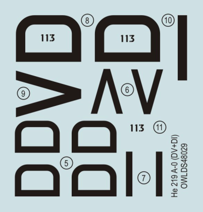 1:48 He 219 V133 DV+DI catapult test machine