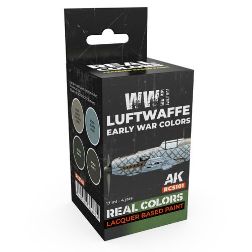 WWII Luftwaffe Early War Colors (4x 17ml)