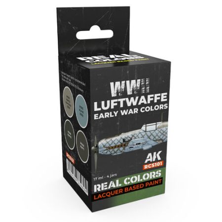 WWII Luftwaffe Early War Colors (4x 17ml)