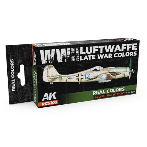 WWII Luftwaffe Late War Colors (6x 17ml)