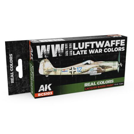 WWII Luftwaffe Late War Colors (6x 17ml)