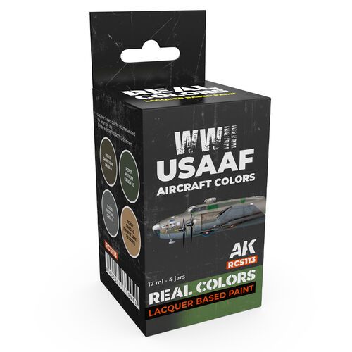 WWII USAAF Aircraft Colors (4x 17ml)