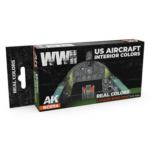 WWII US Aircraft Interior Colors (6x 17ml)
