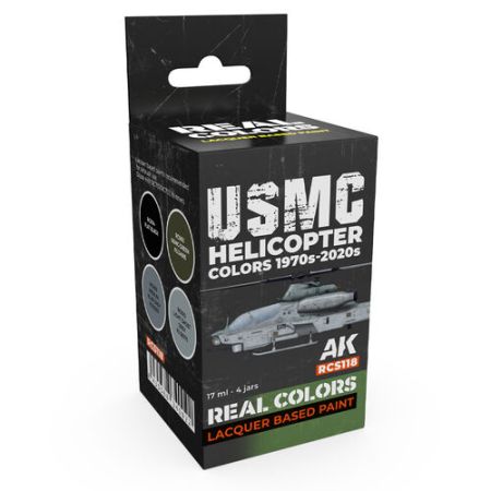 USMC Helicopter Colors 1970s-2020s (4x 17ml)