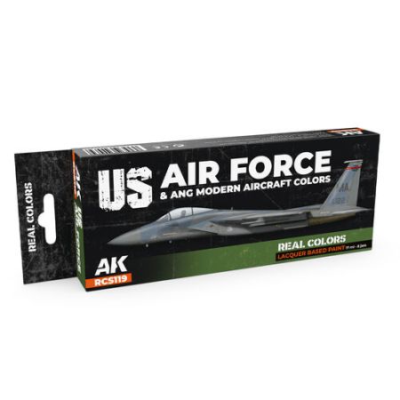 US Air Force & ANG Modern Aircraft Colors (8x 17ml)