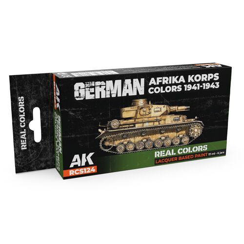 German Afrika Korps Colors 1941-1943 (6x 17ml)