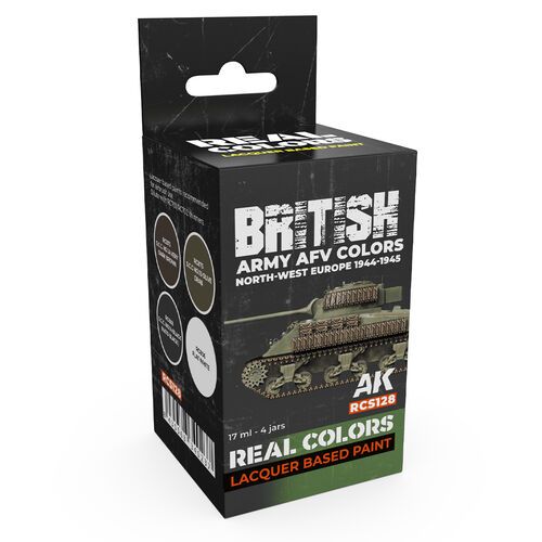 British Army AFV Colors North-West Europe 1944-1945 (4x 17ml)