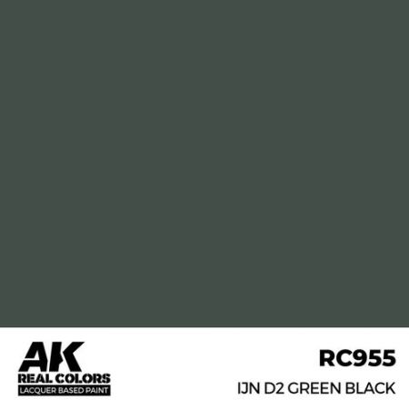 IJN D2 Green Black 17 ml.