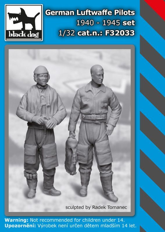 1:32 German Luftwaffe pilots set 1940-1945