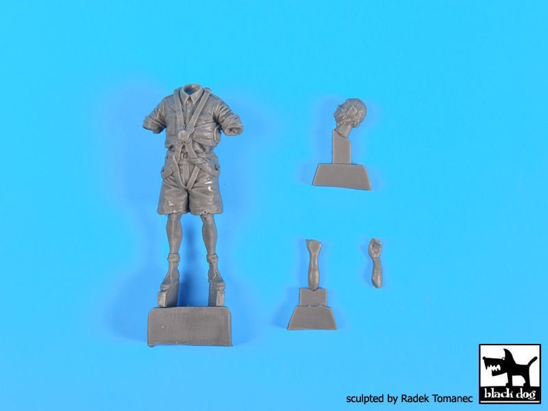 1:32 German Lufttwafe pilot Africa N°4