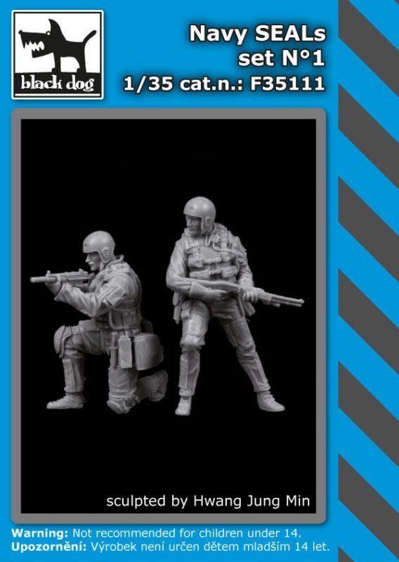 1:35 Navy Seals set N°1