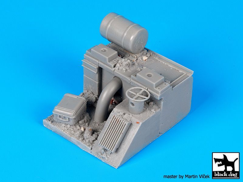 Post apocalyptic chemical factory fantasy base