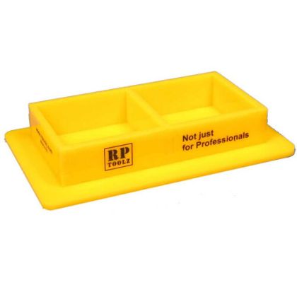 Double Plastic Holder For Tamiya Bottles (YELLOW)