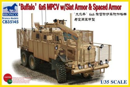 1:35 Buffalo 6x6 MPCV w/Slat Armour Version