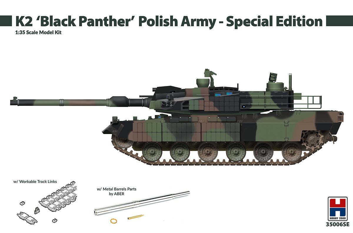 1:35 K2 'Black Panther' Polish Army - Special Edition'