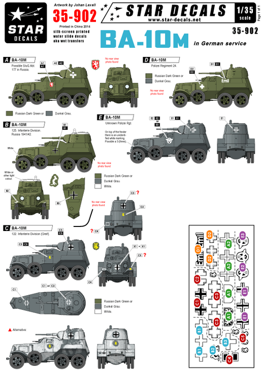 1:35 BA-10M in German service.
