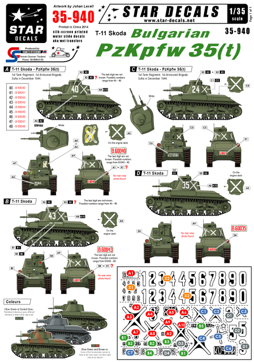 1:35 Bulgarian PzKpfw 35(t).