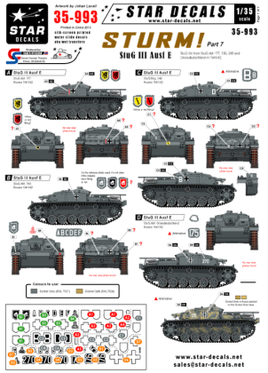 1:35 Sturm! # 7. StuG III Ausf E. StuG.Abt 192/201/203.