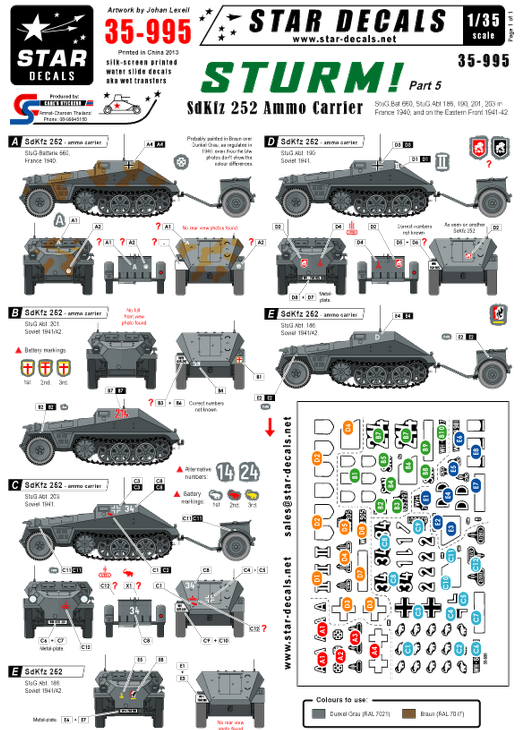 1:35 Sturm! # 5. SdKfz 252 Ammo Carrier.